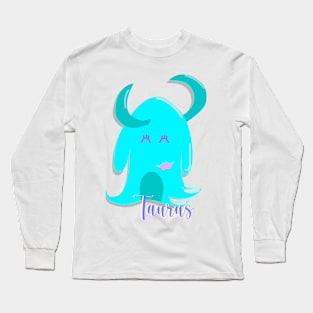 12 Zodiac Signs Astrology - Taurus Long Sleeve T-Shirt